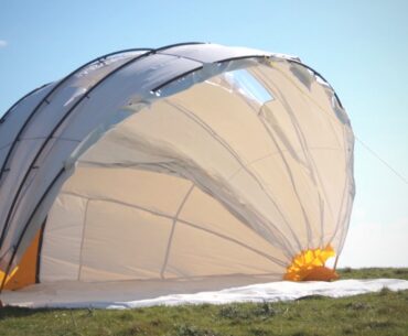 The Mollusc Tent Protects You From the Elements Thanks to a Clever Use of Biomimicry
