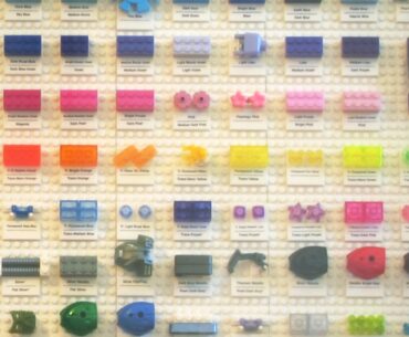 This Periodic Table of LEGO Brick Colors is the Chart You Never Knew You Needed Until Now