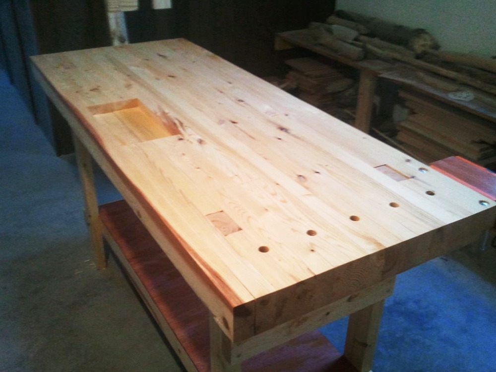 Build A 100% 2x4 Workbench With This Simple Instructable ...