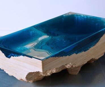 This Coffee Table Design Puts an Ocean Abyss in Your Home