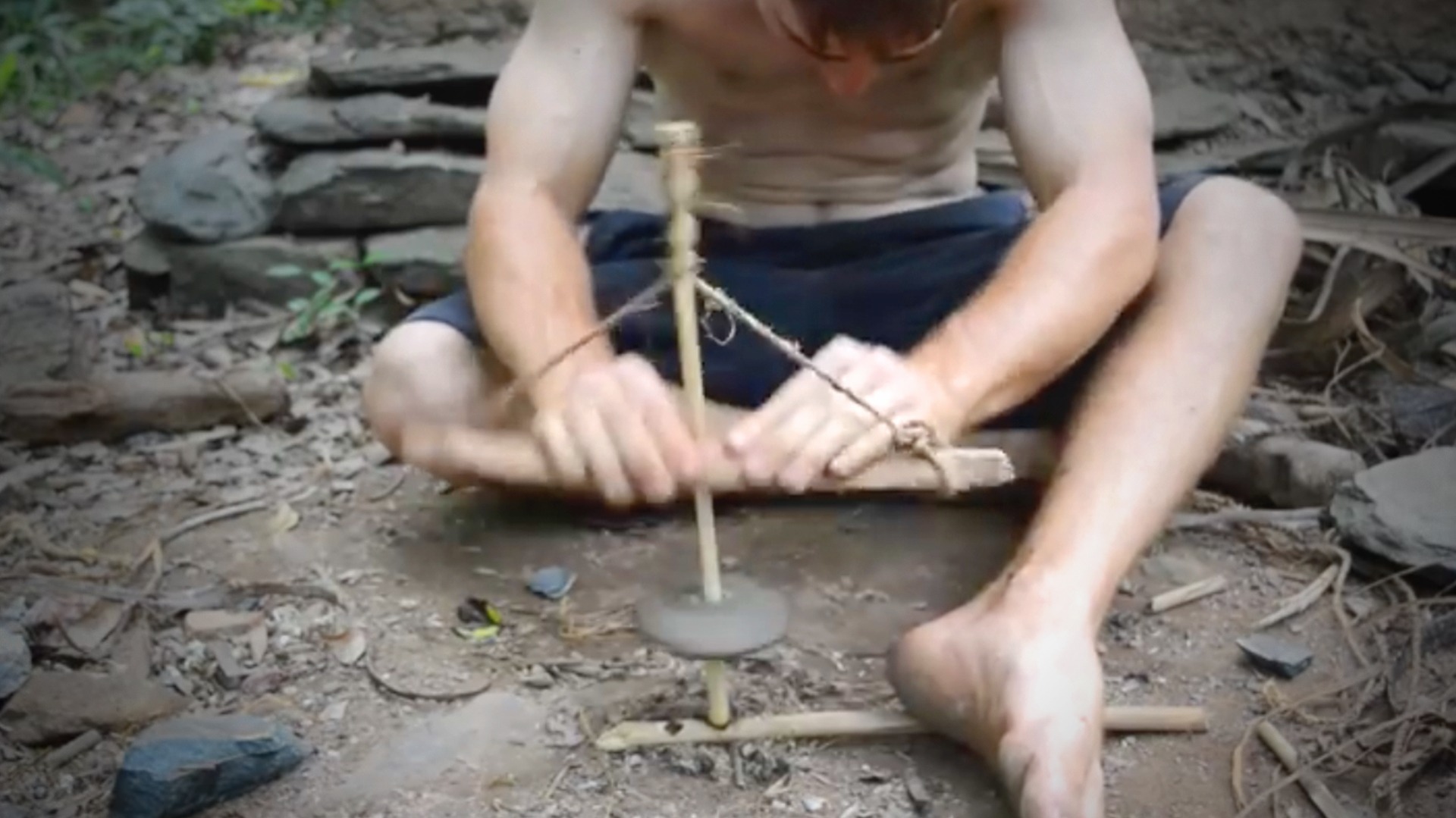 How to Make a 'Power Drill' From Natural Materials if You're Ever Stuck in the Wild