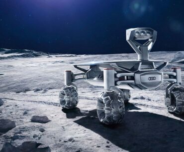 It's Not an R8, But The Audi Moon Rover Looks So Good in Space