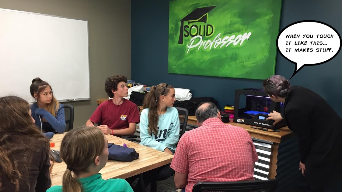 SolidProfessor Schools You with New 3D Printing Intro and Makerbot Course