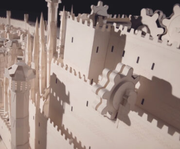 Moleskine Recreates the Game of Thrones Opening Sequence with 7,600 Paper Cutouts