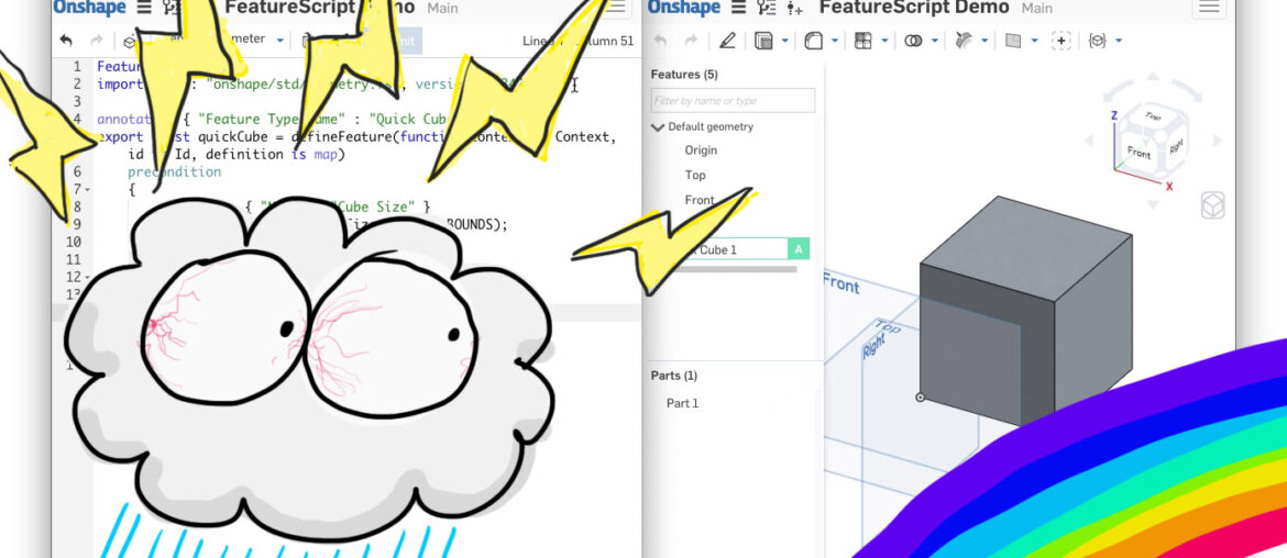 Onshape FeatureScript Tutorial: Building Your First Feature
