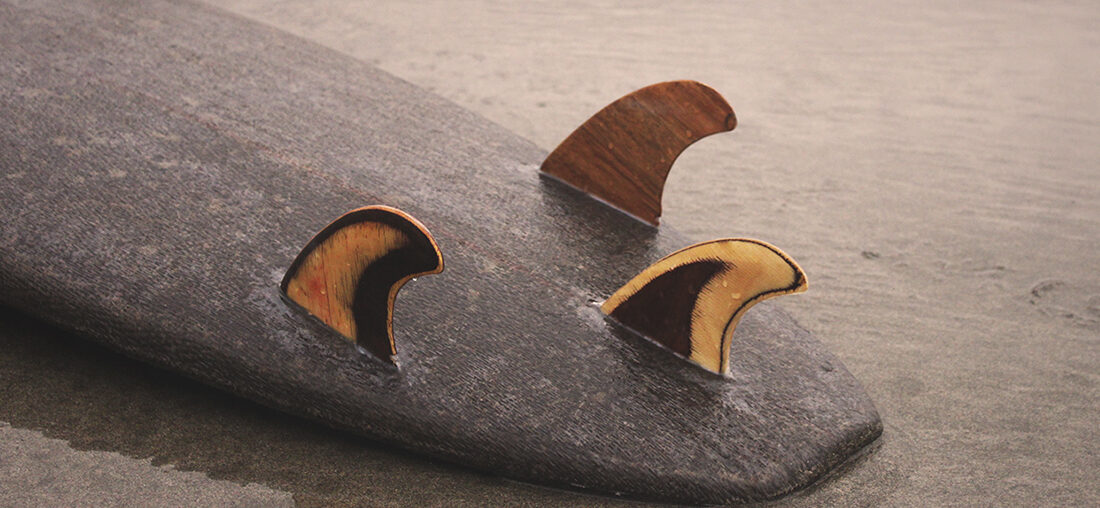 This 100 Natural Black Cork Surfboard Looks Like it Was Grown in the Forest SolidSmack
