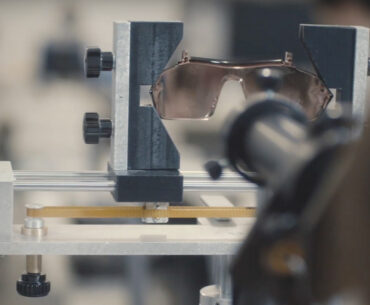 A Closer Look at How Nike and Zeiss Manufactured a One-Piece Sunglass Design