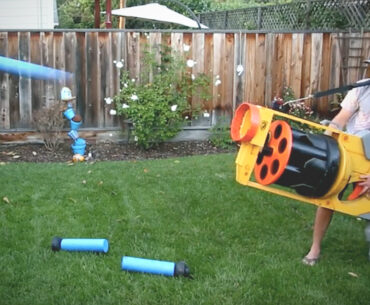 The World's Largest Nerf Blaster Will Win Any Office Battle