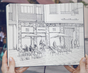 The New Moleskine Café is the Ultimate Design Sketching and Coffee Destination