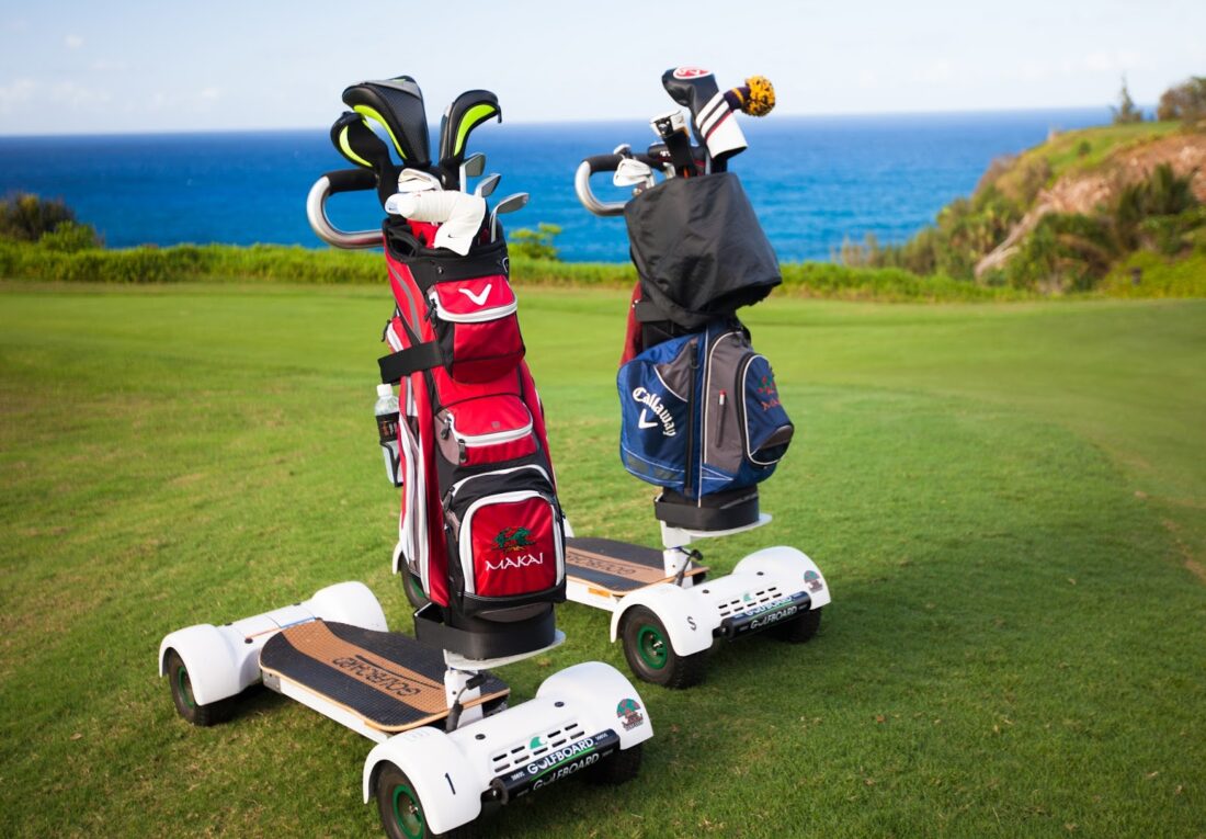Golf Caddy Design 2.0 Ditch the Human, Use the GolfBoard SolidSmack