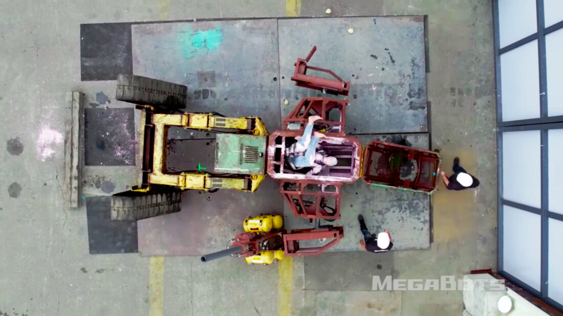 MegaBots First Safety Test: #Fail