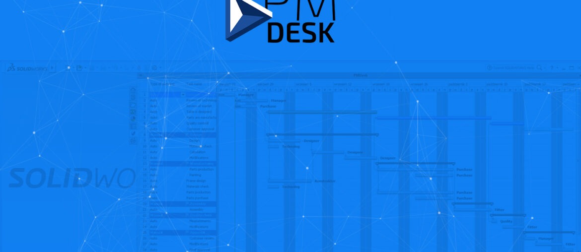 PMDesk Puts Project Management and Your Tasks Inside SolidWorks