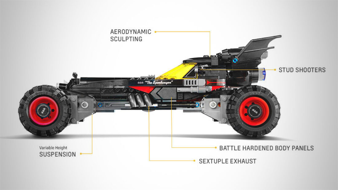 LEGO and Chevrolet Engineers Build Full-Scale LEGO Batmobile with ...