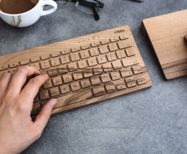 Yes, The Oree Board 2 is a Keyboard Made of Wood