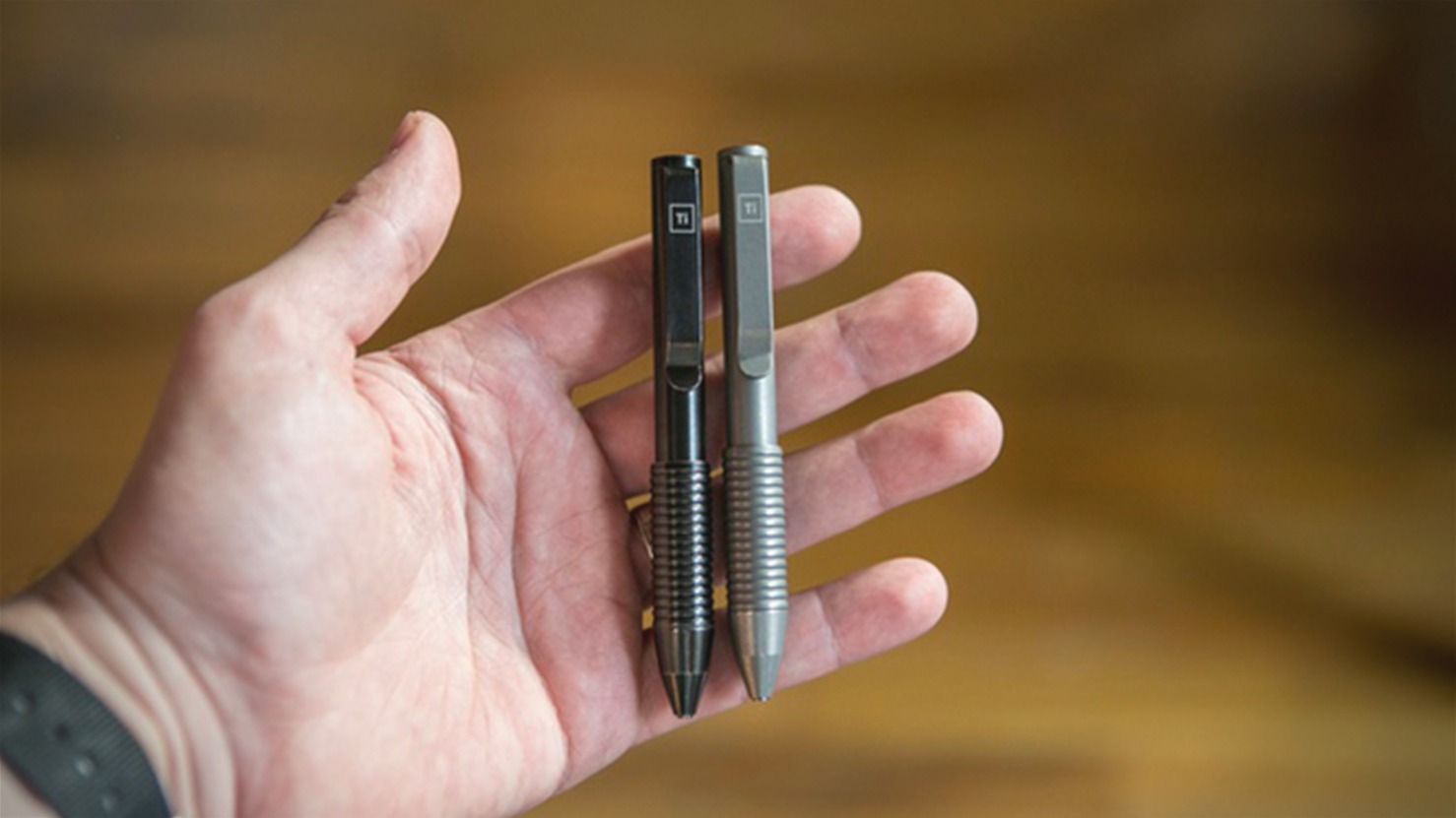 The Ti Pocket Pro is a Pen That Telescopes to Accommodate Over 80 Ink Refills
