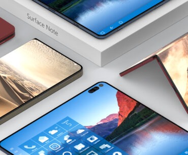 microsoft surface note concept design