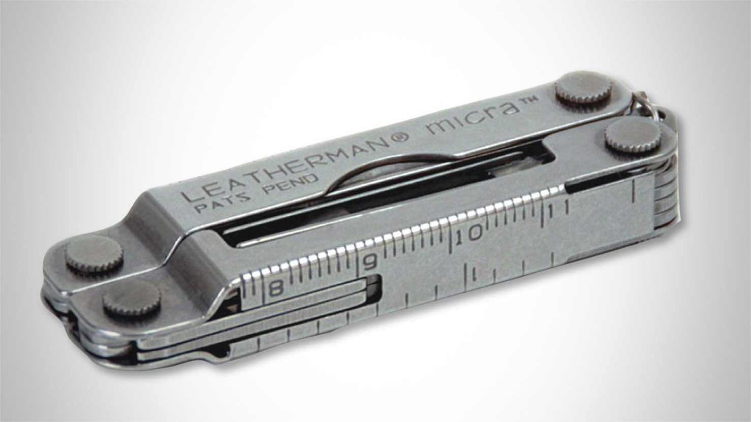 Cool Tools of Doom Leatherman Micra Keychain MultiTool SolidSmack