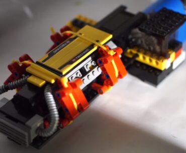 Watch as a LEGO Motor Gets Overclocked Way Past Child Safety Limits LEGO Motor Gets Overclocked