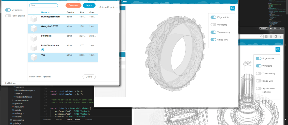 LEDAS Developing Cloud Platform to Build 3D CAD Apps LEDAS-Cloud-Platform