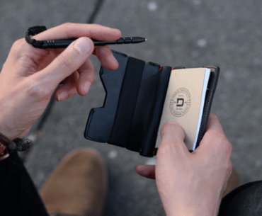 New Dango Wallet Lets You Jot Down Ideas On Its Notebook P01 Pioneer Bifold Wallet & Pen