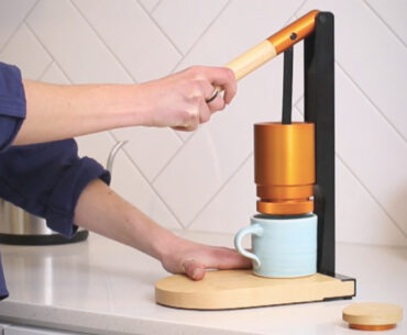 The Newton is an Ingenious and Simple Lever-Press Espresso Maker