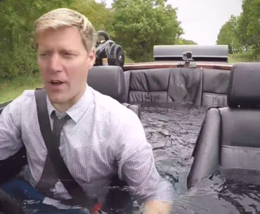 Garage Inventor Colin Furze Repurposes a BMW into a Drivable Hot Tub