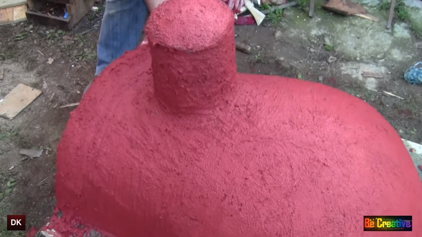 This Wood Fired Pizza Oven Was Made Using a Pilates Ball SolidSmack