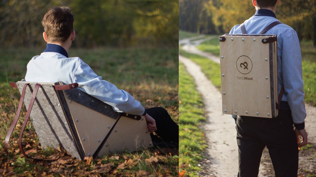 SkillCoach | Felt & Wood Chair – Virtual Design Critique