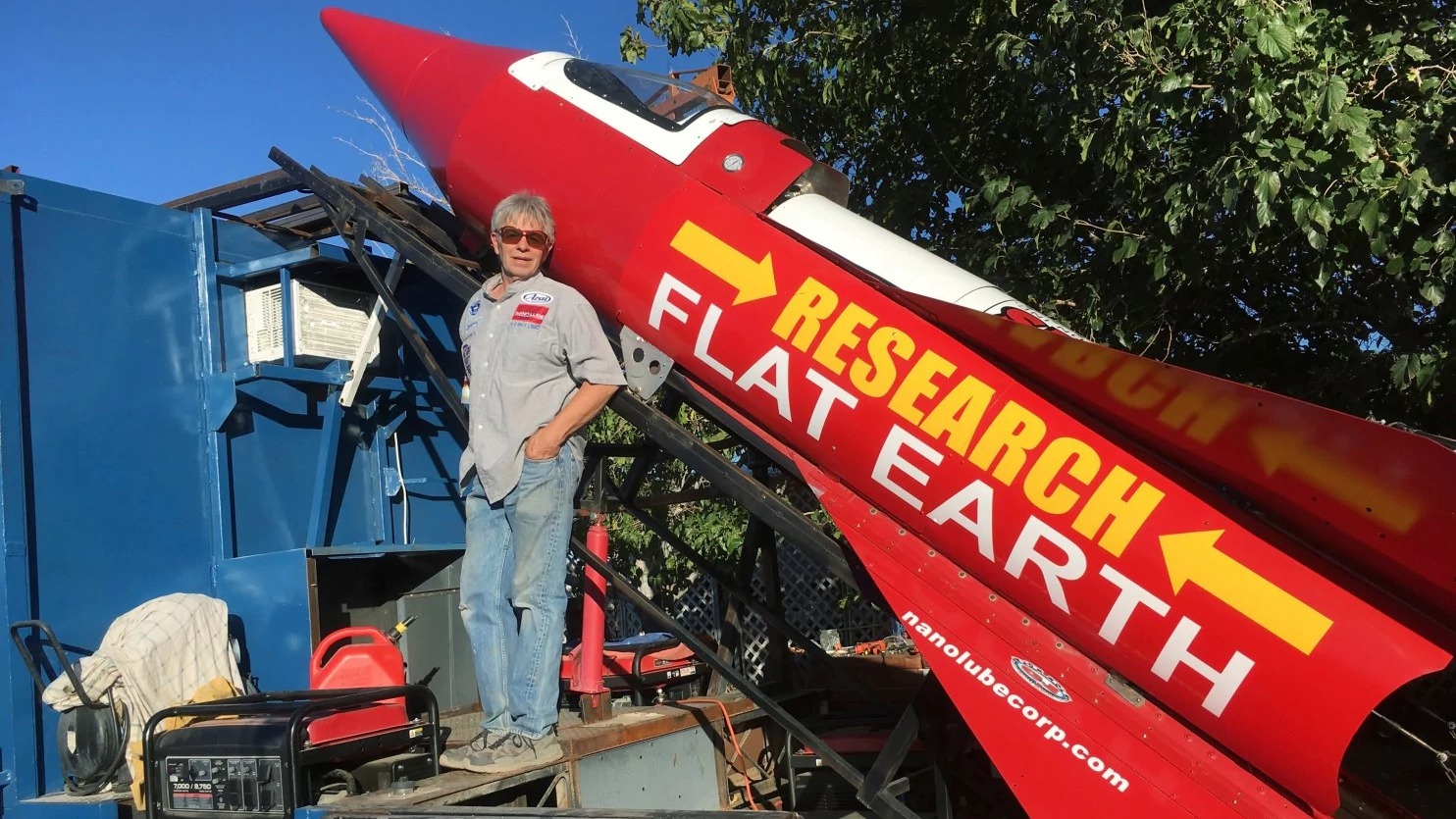A Retired Limo Driver is Launching Himself in a Homemade Rocket on Wednesday