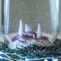 3D printed snow globe