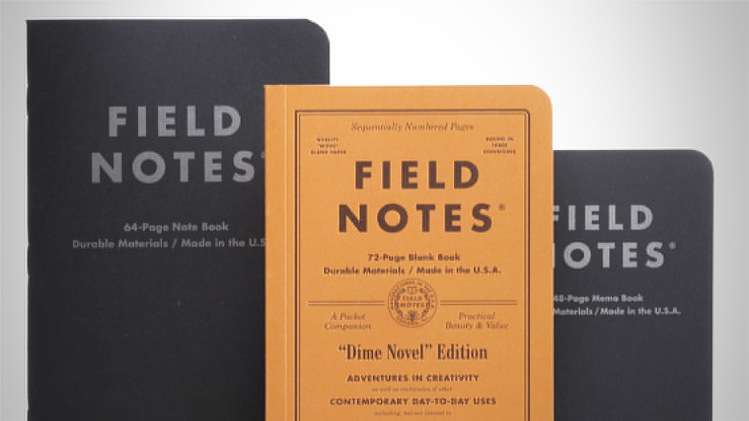 Cool Tools of Doom: Field Notes Pocket-Sized Sketchbooks
