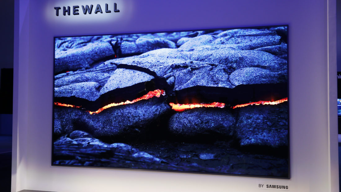 The Wall is A Modular 146-Inch MicroLED Screen We Want For Design