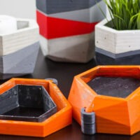 diy reusable 3d printed planter mold