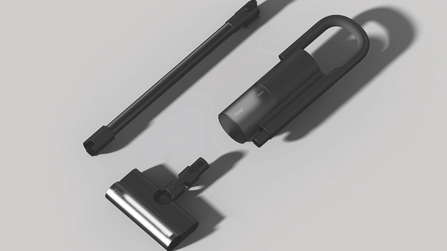 CANE is a Cordless Smart Vacuum Inspired By Walking Canes
