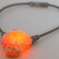glowing amulet model