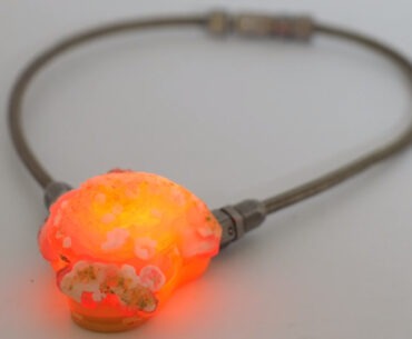 glowing amulet model