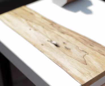Behind the Design: Mike Clifford’s Maple Wood and White Concrete Table