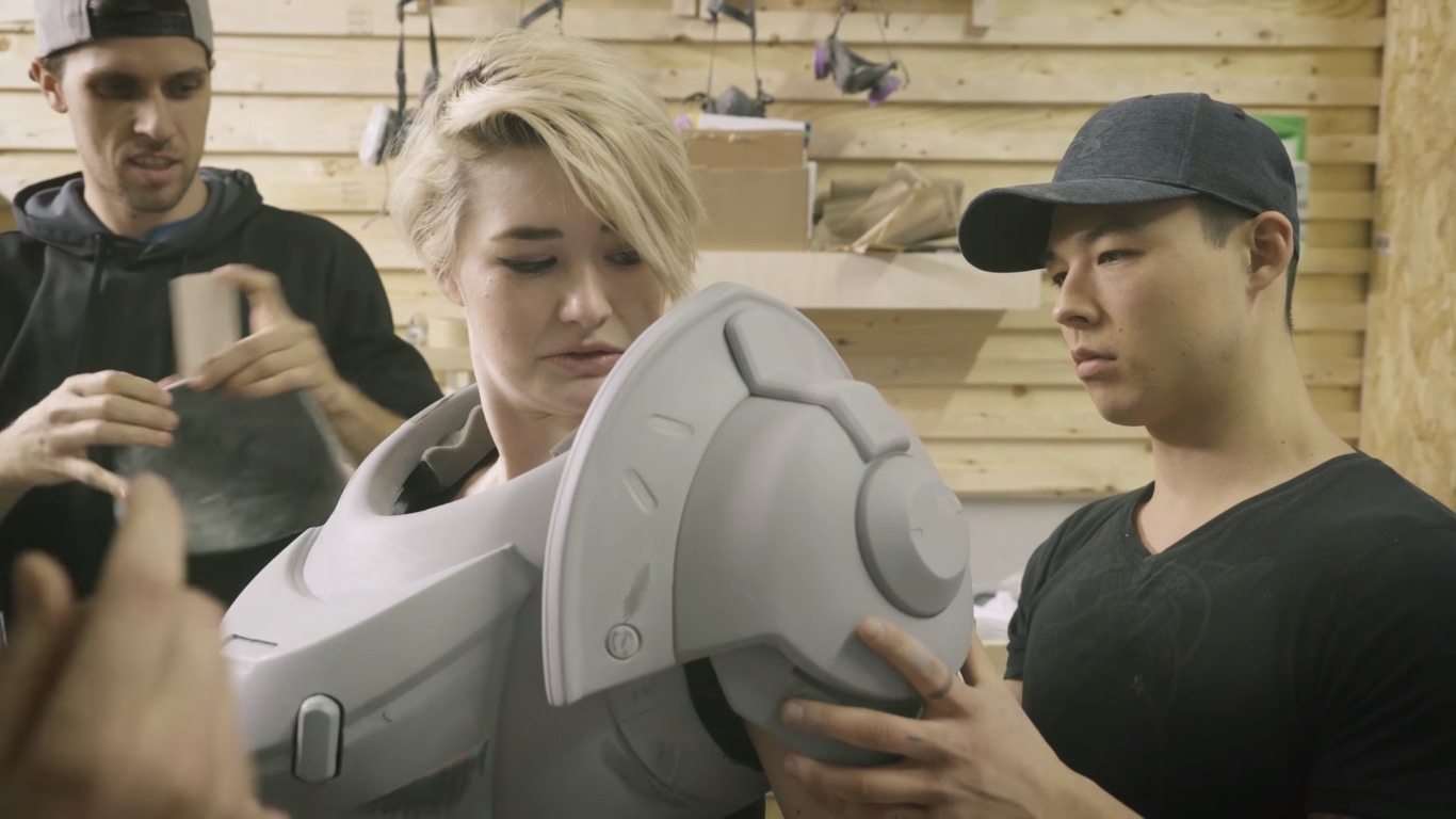 Behind the Scenes Overwatch Cosplay