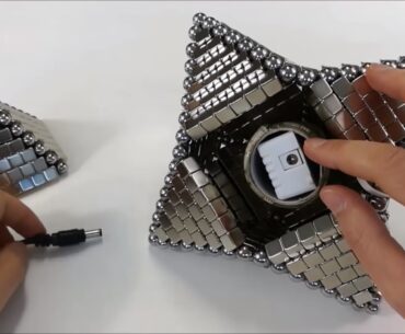 This Guy Making a Star Out of 678 Magnets Is Oddly Satisfying Magnetic Christmas Star