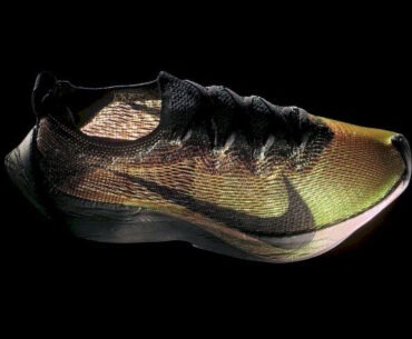 Nike 3D printed flyprint running shoe