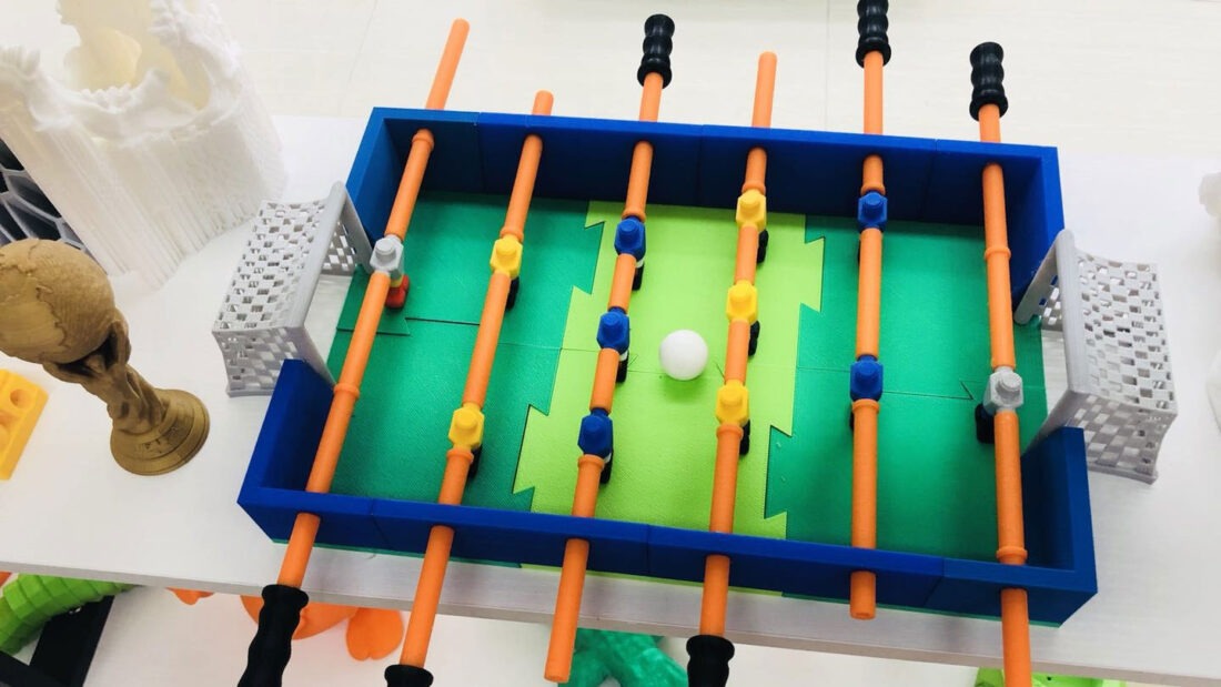 3d printed foosball table