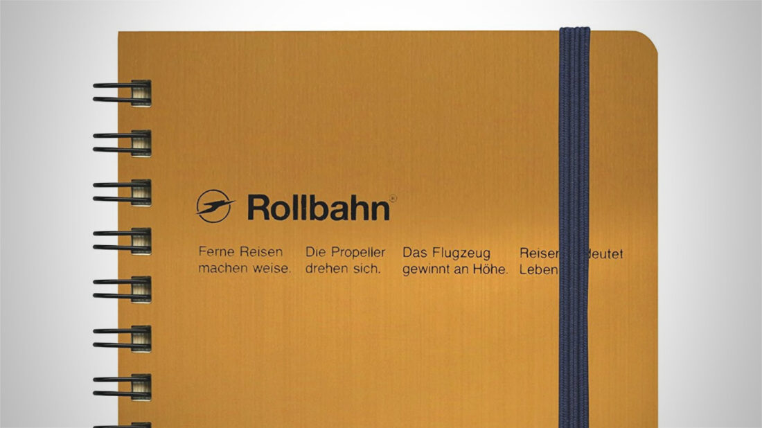 Rollbahn-Notebook