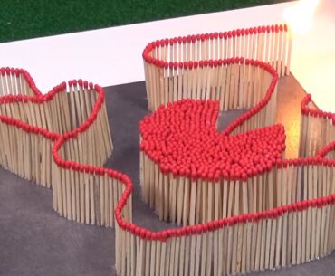 Matchstick Domino Reaction