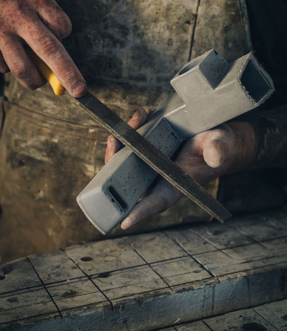 Brizo Vettis Concrete faucet