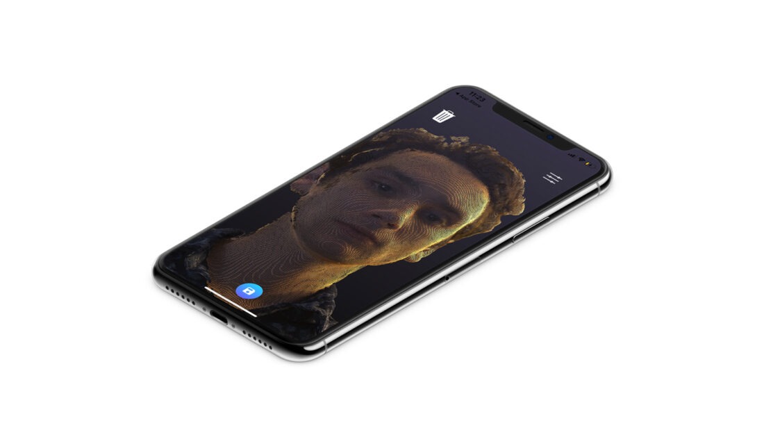 iphone 3d scanning