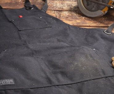 Cool Tools: The Hudson Durable Goods Waxed Canvas Work Apron Waxed canvas work apron
