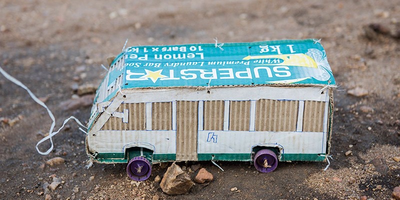 See the ingenious toys made by refugee children