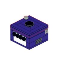 LEGO Nintendo GameCube case