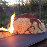matchstick volcano