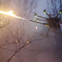 tf-19 wasp flamethrower drone